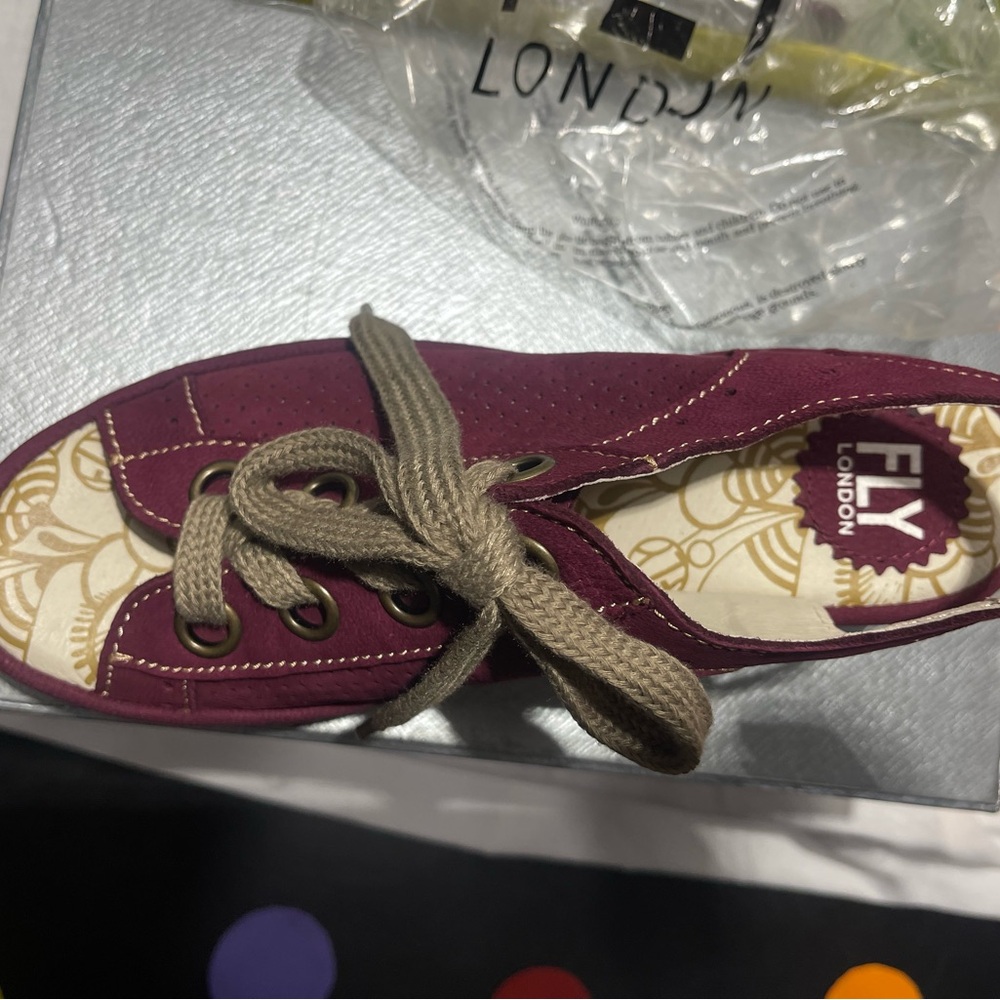 Fly London Purple Sneakers Casual Style